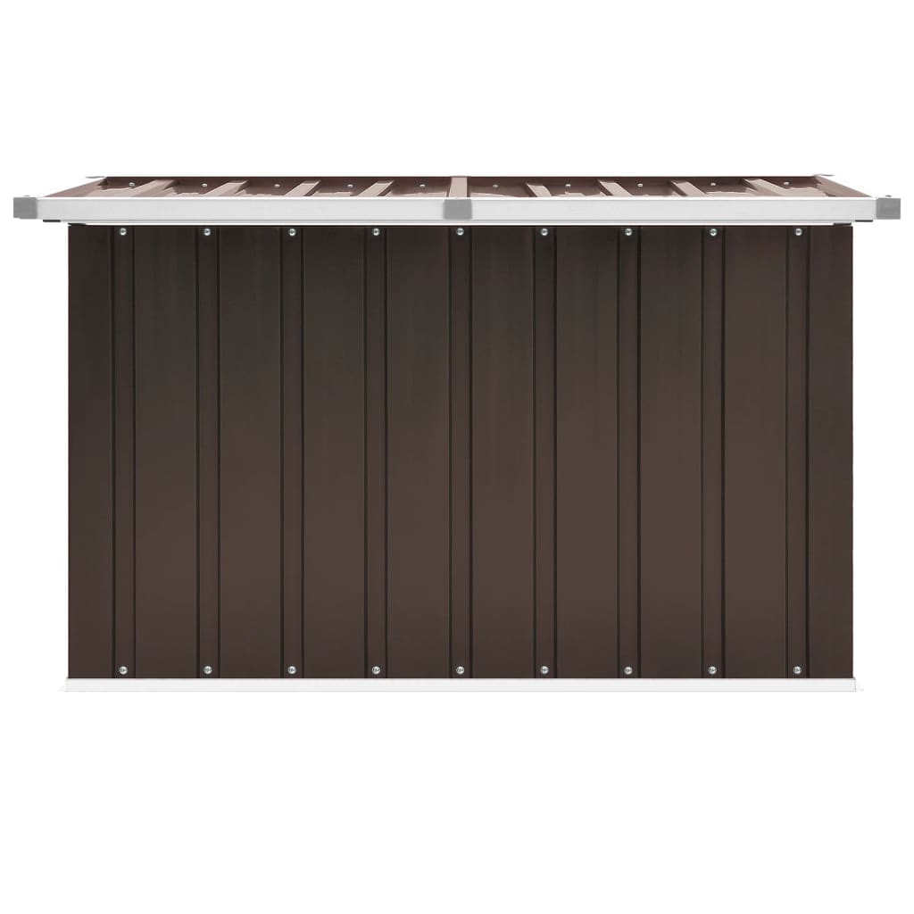 Oppbevaringsboks for hagen brun 109x67x65 cm