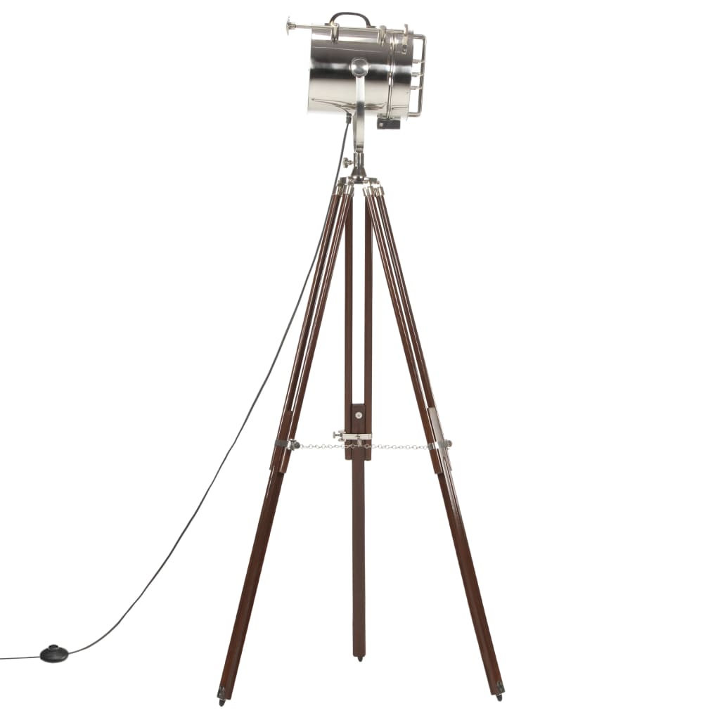 Gulvlampe med stativ heltre mango 180 cm