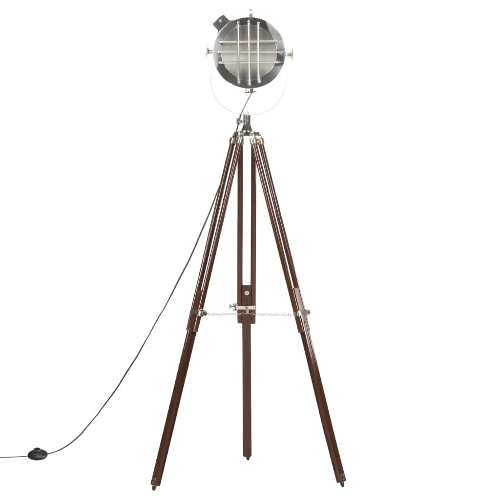 Gulvlampe med stativ heltre mango 180 cm