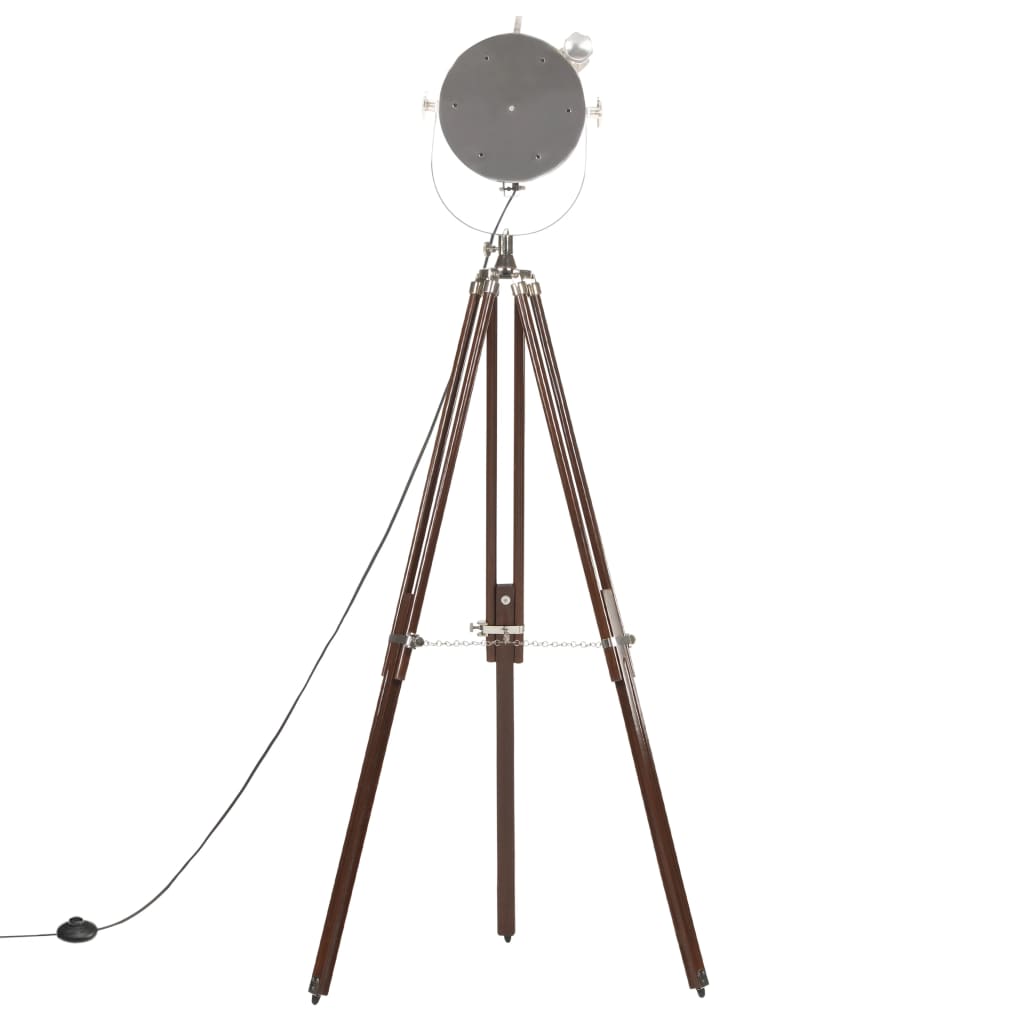 Gulvlampe med stativ heltre mango 180 cm