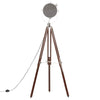 Gulvlampe med stativ heltre mango 180 cm