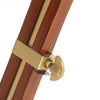 Gulvlampe med stativ heltre mango 193 cm