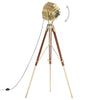 Gulvlampe med stativ heltre mango 193 cm