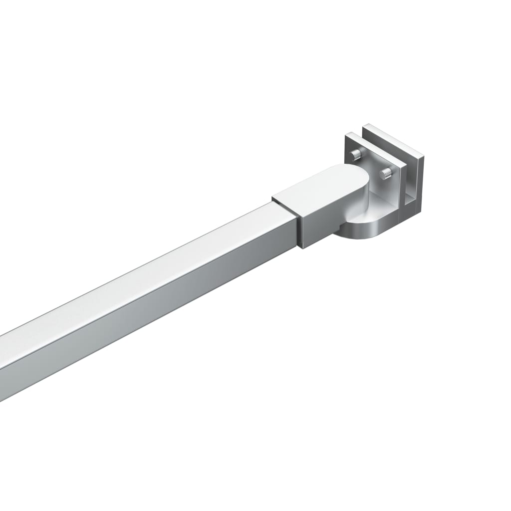 Støttearm for dusjdør rustfritt stål 47,5 cm