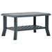 Salongbord grønn 90x60x46 cm plast