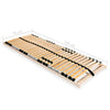 Spilebaser 2 stk med 28 lameller 7 soner 70x200 cm