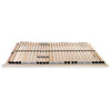 Spilebaser 2 stk med 28 lameller 7 soner 90x200 cm