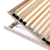Spilebaser 2 stk med 28 lameller 7 soner 90x200 cm