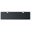 Flytende hyller 2 stk glass 40x10 cm 8 mm