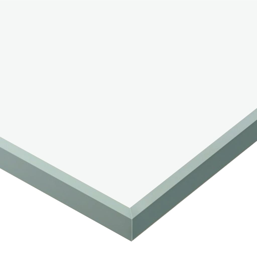 Skyvedør ESG-glass og aluminium 76x212 cm sølv