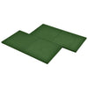 Fallunderlag 24 stk gummi 50x50x3 cm grønn