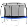 Trampolinesett rund 366x80 cm 150 kg