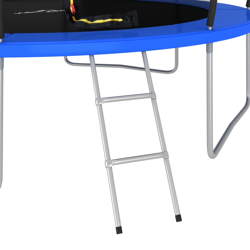 Trampolinesett rund 366x80 cm 150 kg