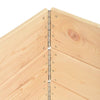 Pallekarmer 3 stk 60x80 cm heltre furu