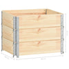 Pallekarmer 3 stk 60x80 cm heltre furu