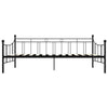 Ramme til dagseng svart metall 90x200 cm