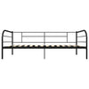 Ramme til dagseng svart metall 90x200 cm