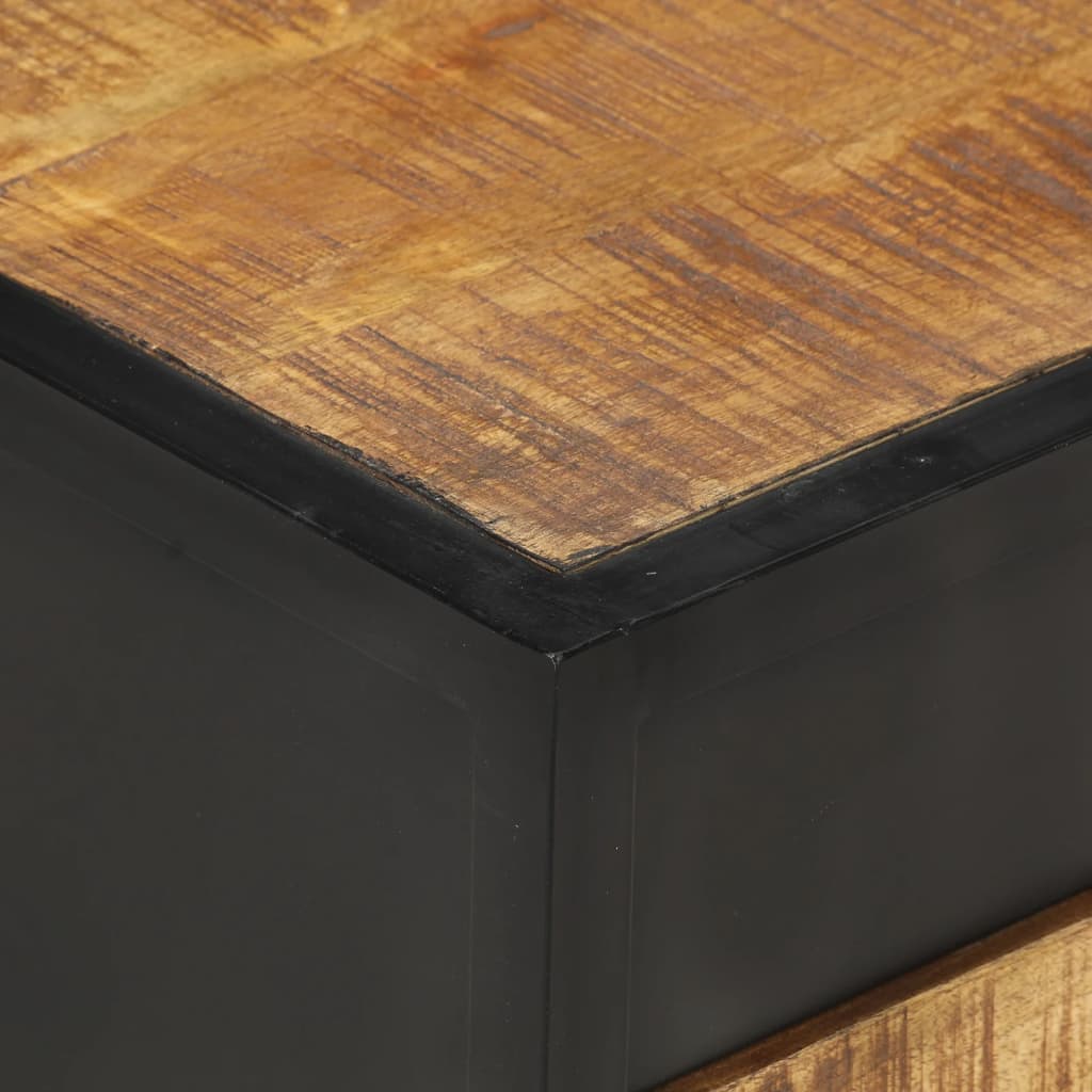 Nattbord 40x40x35 cm grovt mangotre