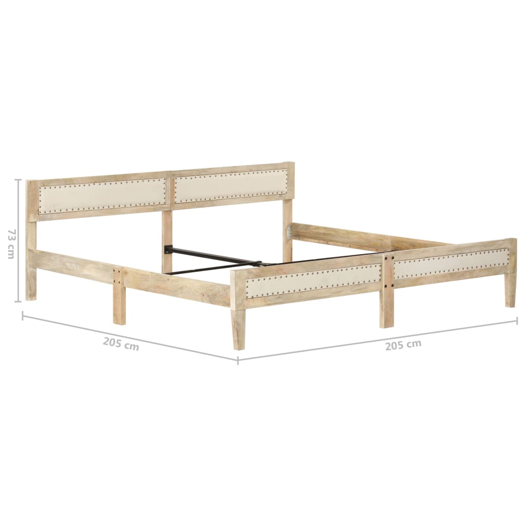 Sengeramme heltre mango 200 cm
