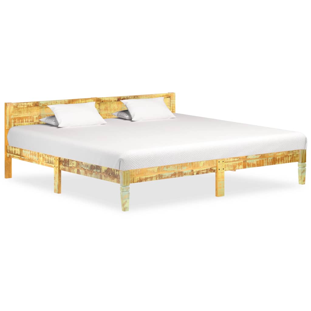 Sengeramme gjenvunnet heltre 200x200 cm