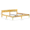Sengeramme gjenvunnet heltre 200x200 cm