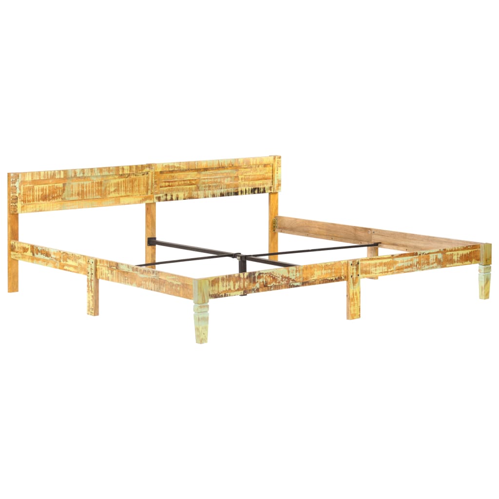 Sengeramme gjenvunnet heltre 200x200 cm