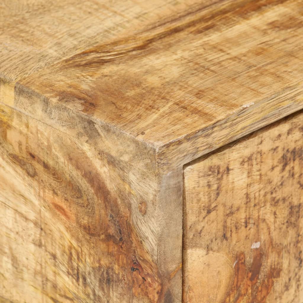 U-formet sidebord 45x30x61 cm heltre mango