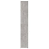 Baderomsskap betonggrå 30x30x183,5 cm konstruert tre