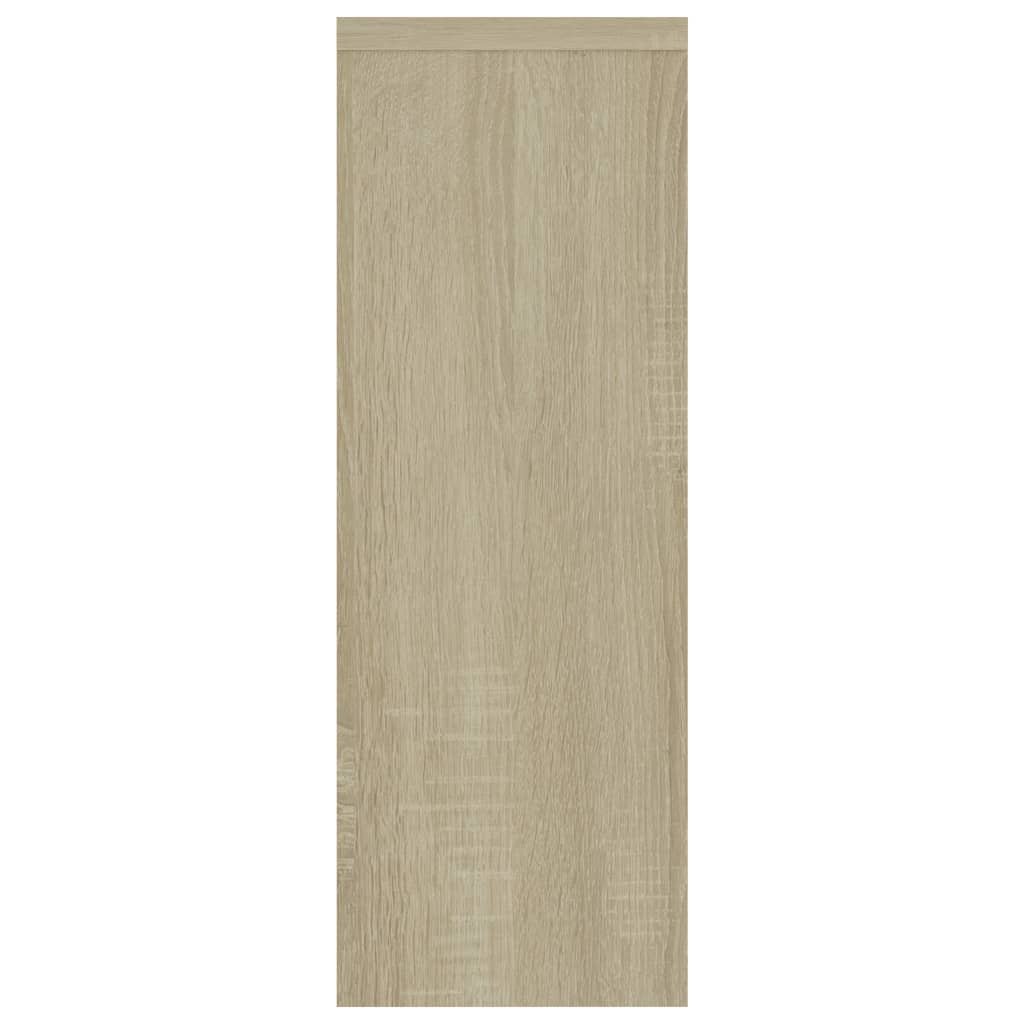 Vegghylle sonoma eik 45,1x16x45,1 cm konstruert tre