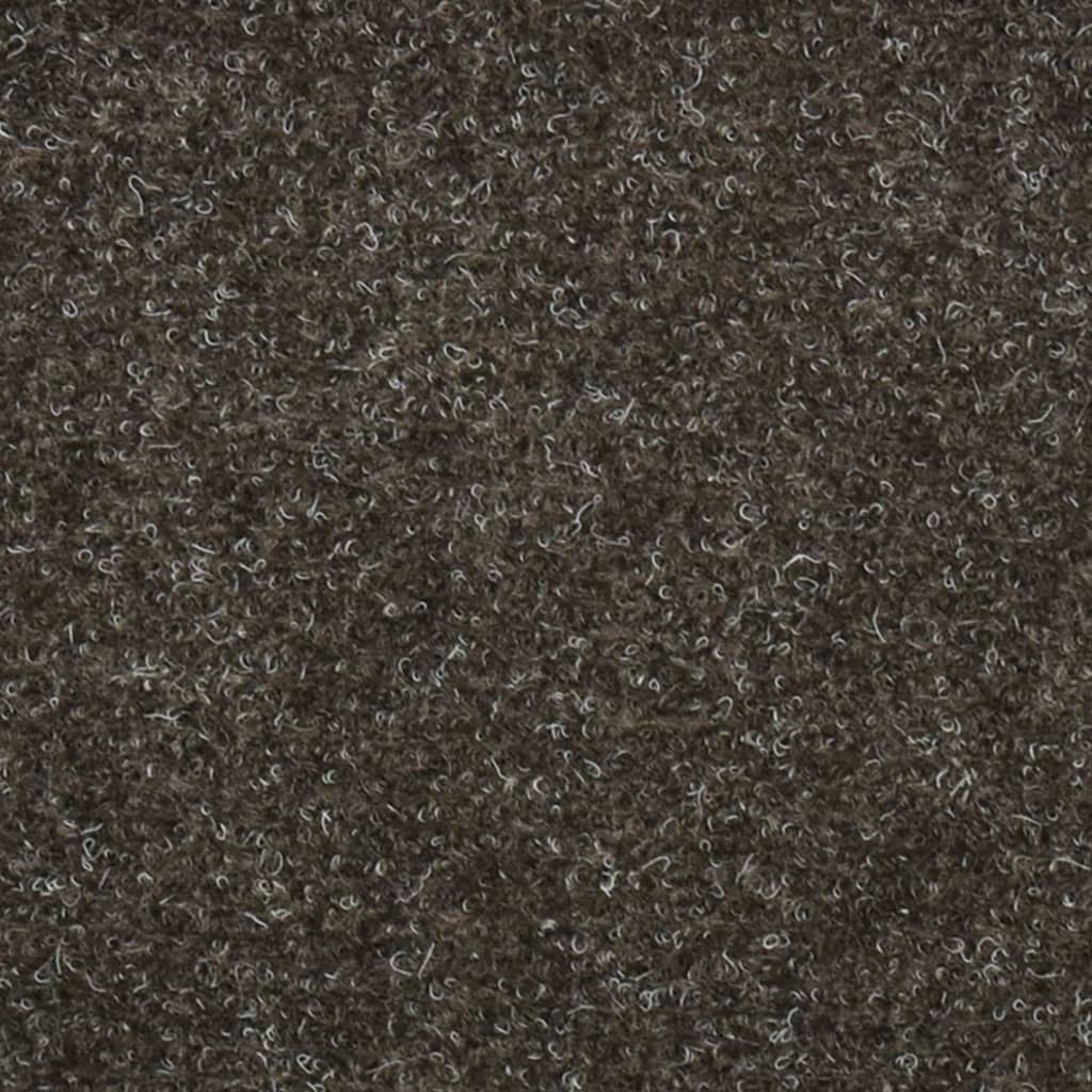 Trappematter selvklebende 15 stk 65x21x4 cm antrasitt halvrund store