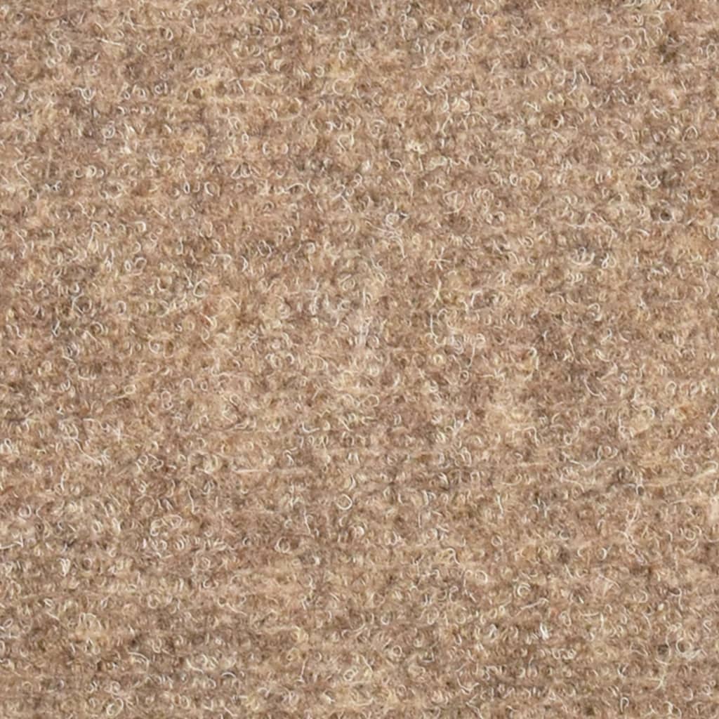 Trappematter selvklebende 15 stk 56x17x3 cm beige halvrund