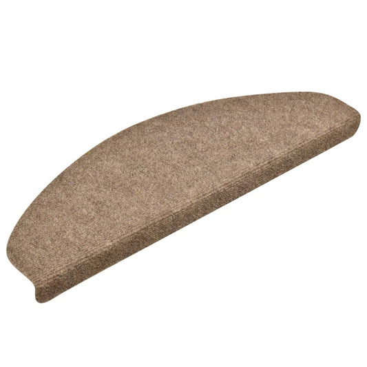 Trappematter selvklebende 15 stk 65x21x4 cm beige halvrund store