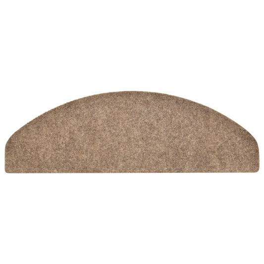 Trappematter selvklebende 15 stk 65x21x4 cm beige halvrund store