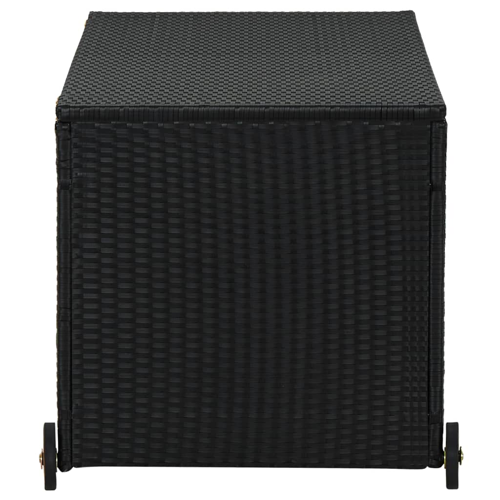 Hageboks svart 120x65x61 cm polyrotting