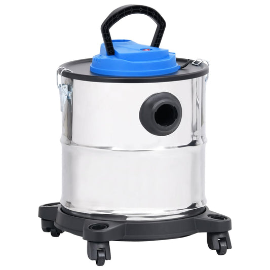Askestøvsuger med HEPA-filter 1200 W 20 L rustfritt stål