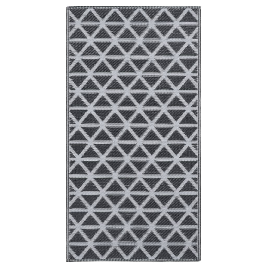 Uteteppe ARAKIL svart 120x180 cm PP