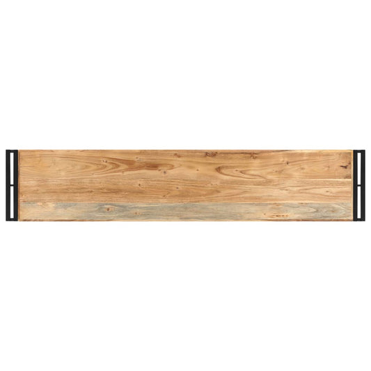 Konsollbord 150x30x75 cm heltre akasie