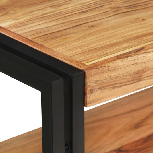 Konsollbord 150x30x75 cm heltre akasie