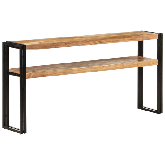 Konsollbord 150x30x75 cm heltre akasie