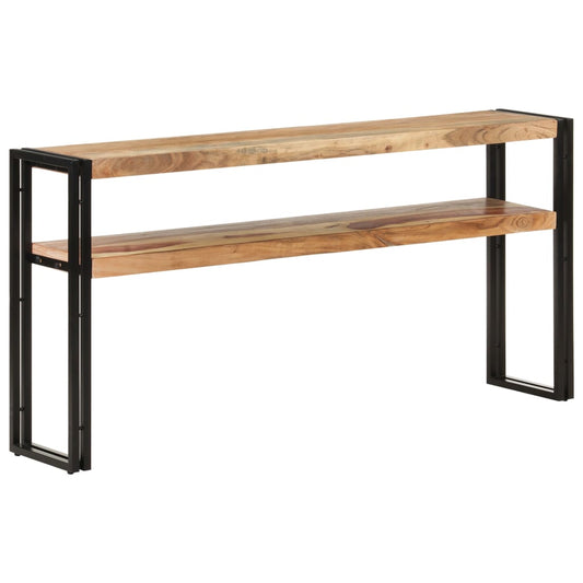 Konsollbord 150x30x75 cm heltre akasie