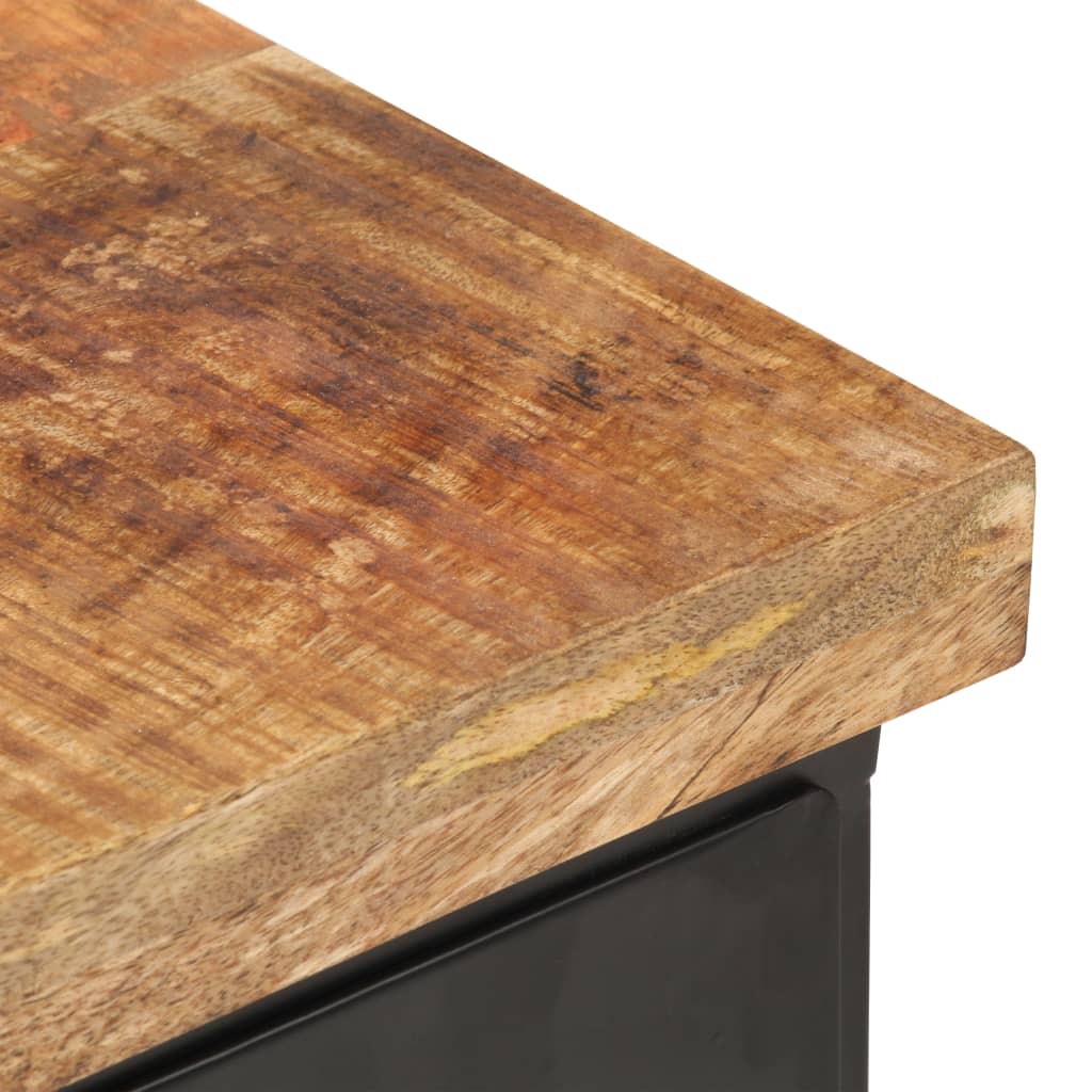 Nattbord 40x30x52 cm grovt mangotre