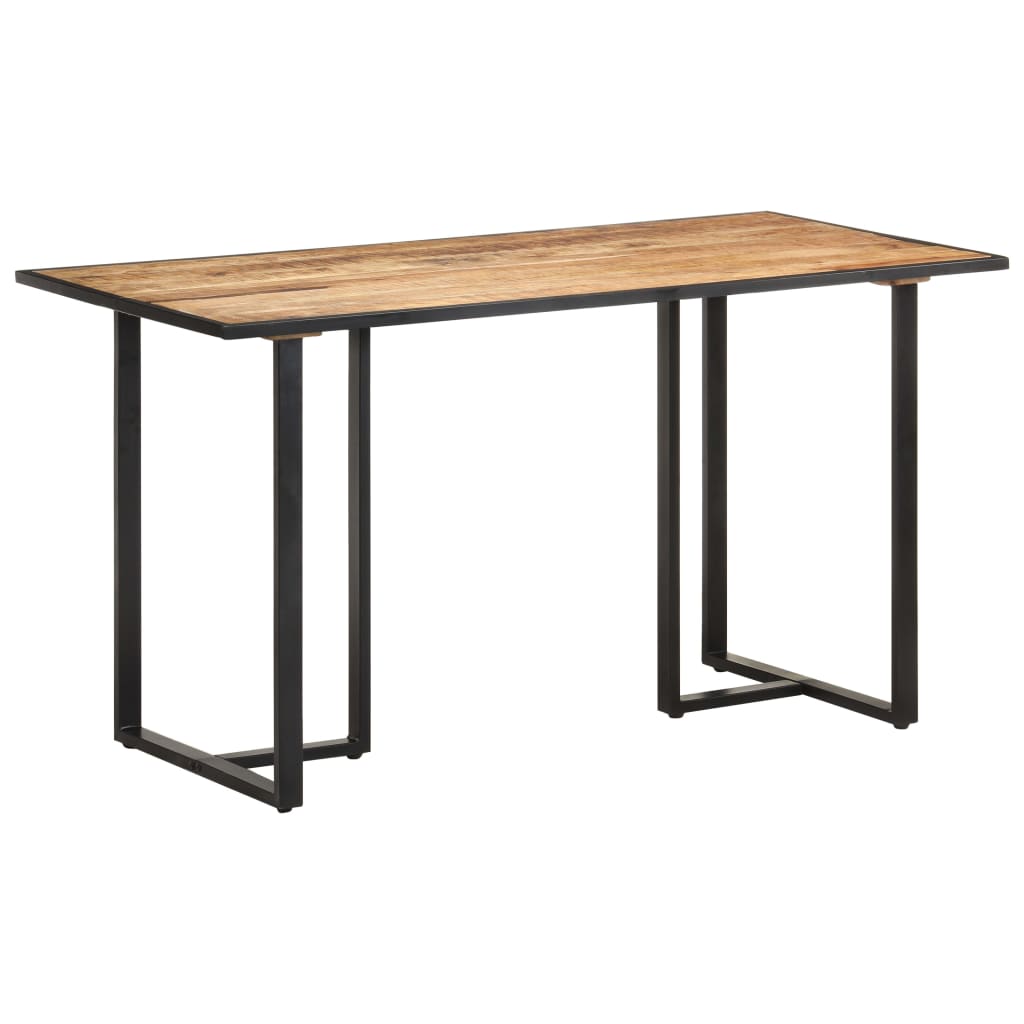 Spisebord 140 cm grovt mangotre