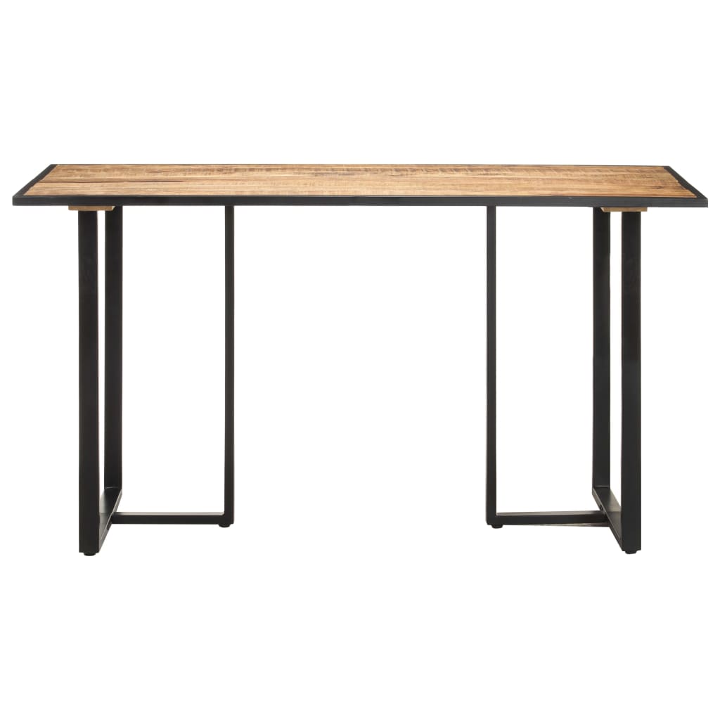 Spisebord 140 cm grovt mangotre