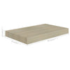 Flytende vegghyller 4 stk eik 40x23x3,8 cm MDF