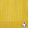 Balkongskjerm gul 75x500 cm HDPE