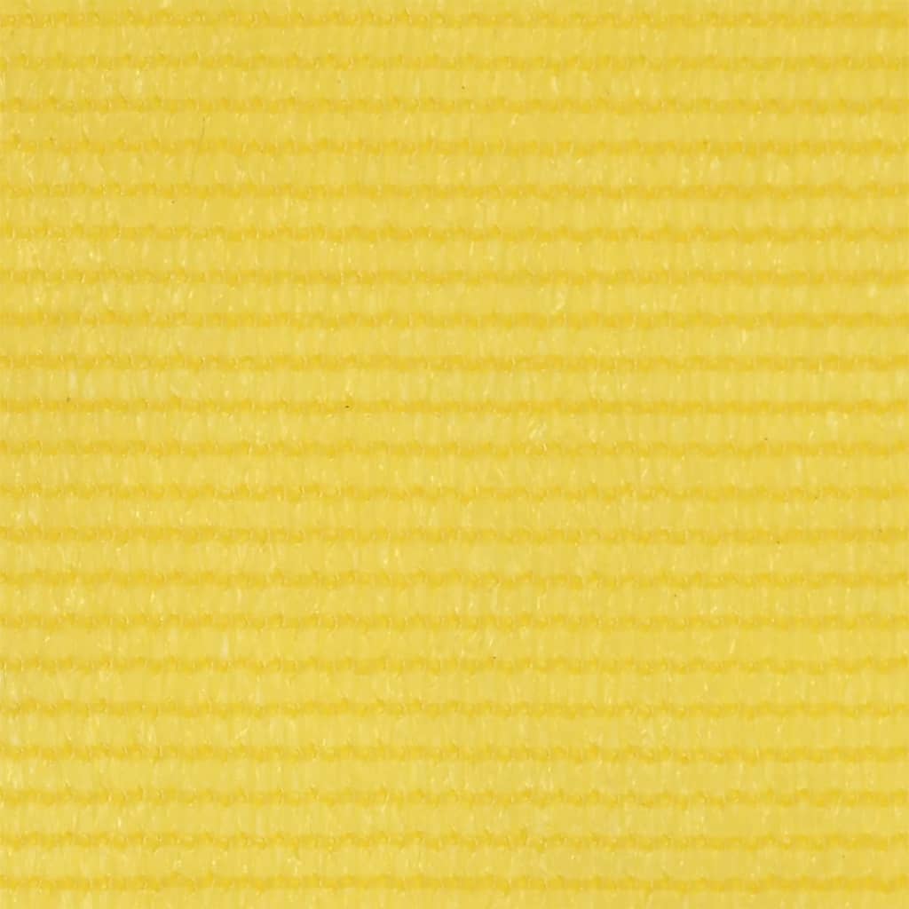 Balkongskjerm gul 90x600 cm HDPE
