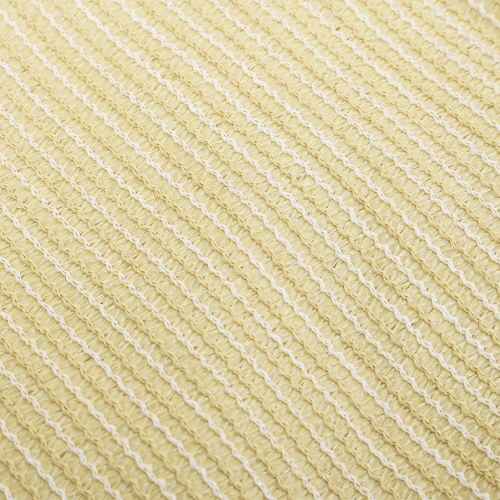 Solseil 160 g/m² beige 3/4x3 m HDPE
