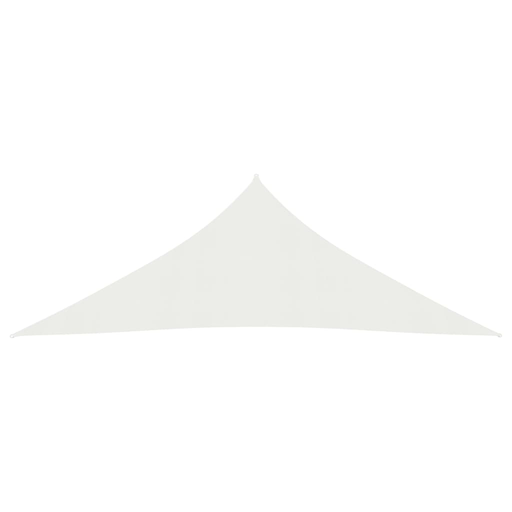 Solseil 160 g/m² hvit 4x4x4 m HDPE