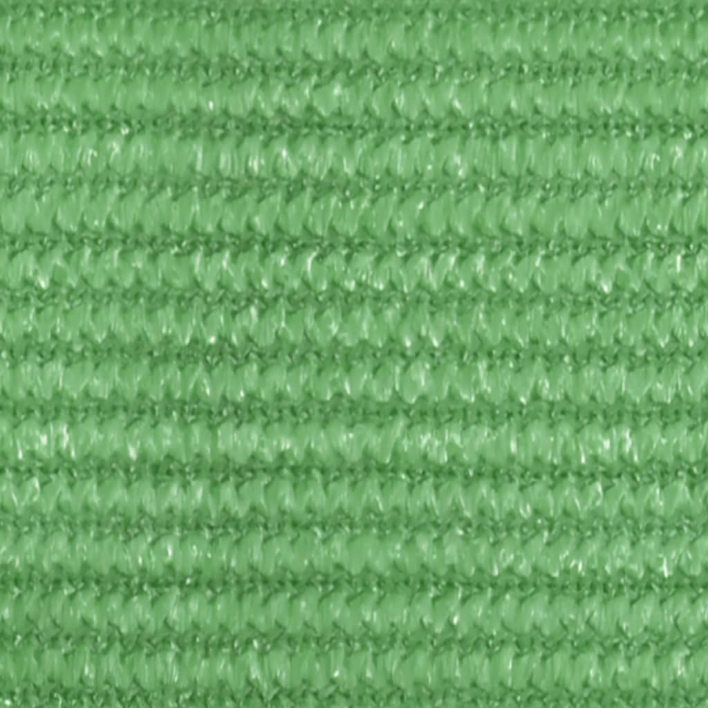 Solseil 160 g/m² lysegrønn 4x4x4 m HDPE