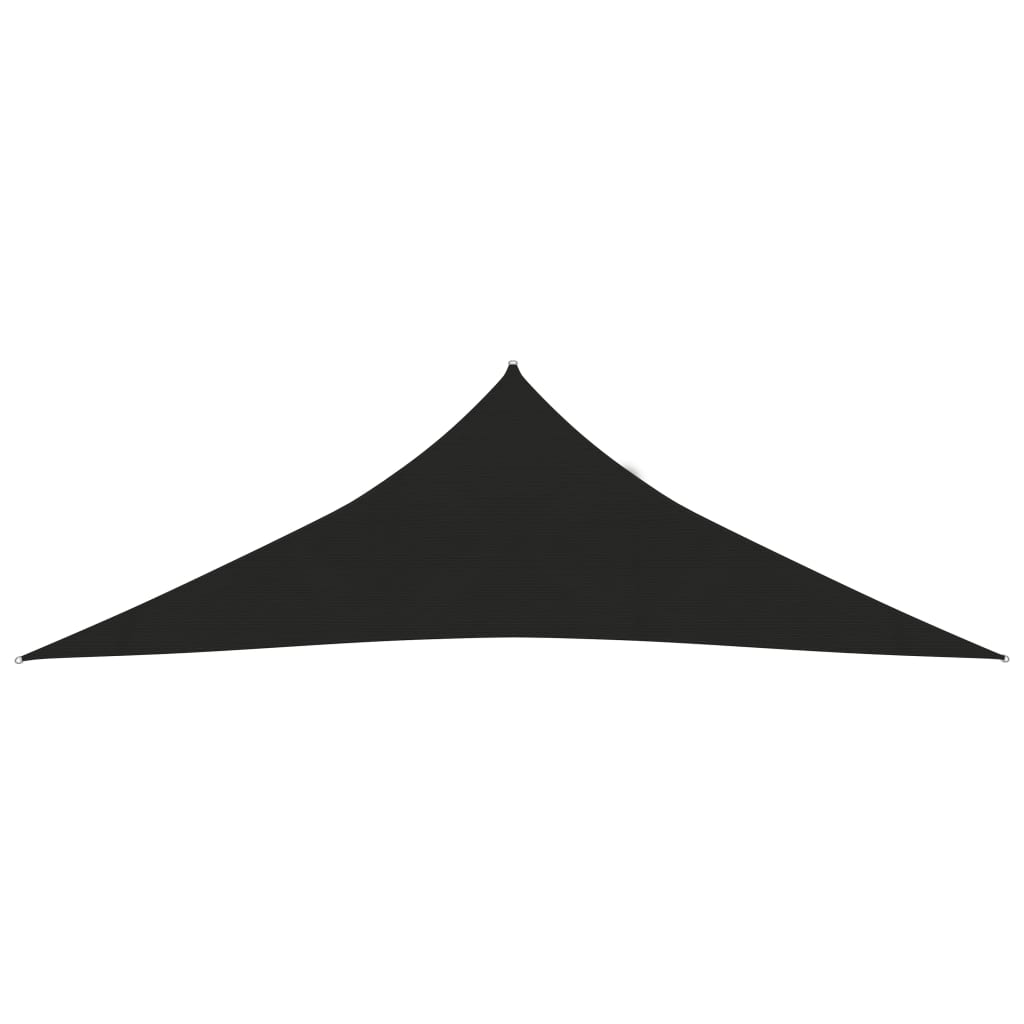 Solseil 160 g/m² svart 3x3x4,2 m HDPE